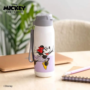 Bolygóbarát Disney-Minnie Szívószálas 510ml Termosz