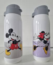 Bolygóbarát Disney Szívószálas 510ml Termosz (Minnine vagy Mickey mintával)