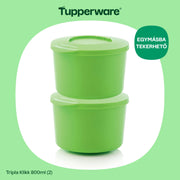 Tripla Klikk Tál 800ml (2 db)