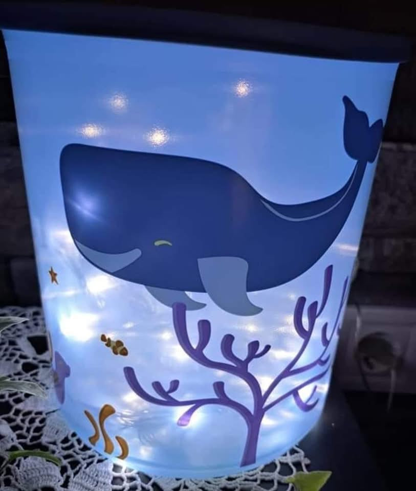 Bálnás Óceán Kerek Tároló 2,1L