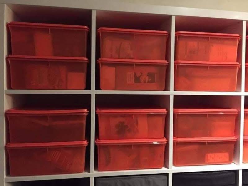 Óriás Szögletes Tároló 10L